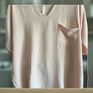 Zenana Outfitters Pink Short Sleeve Boxy T-Shirt